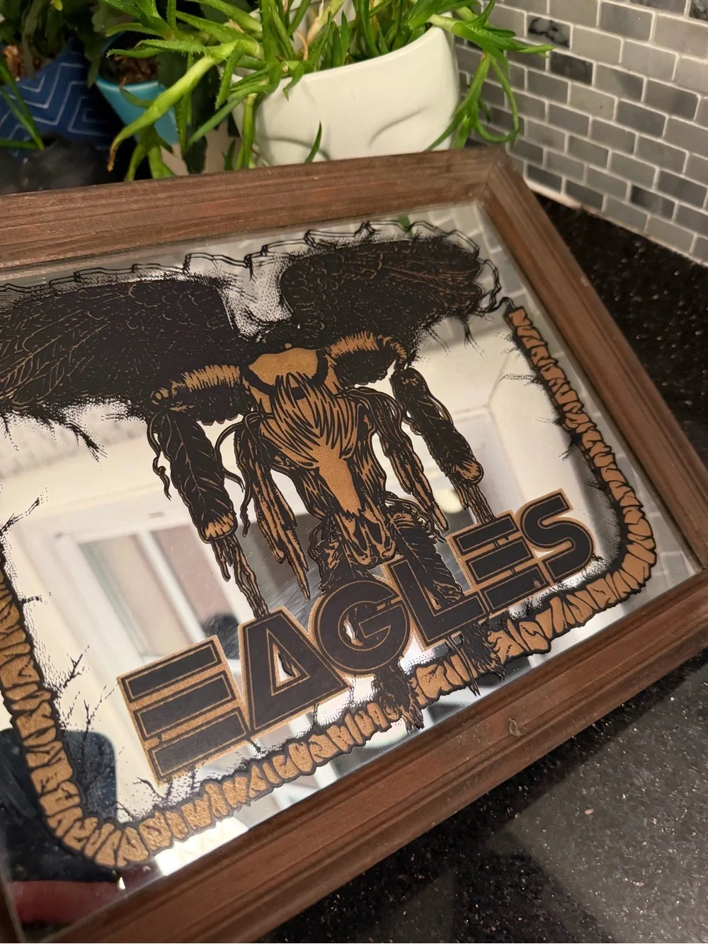 Vintage Eagles Band Wall - One of These Nights Album 1975